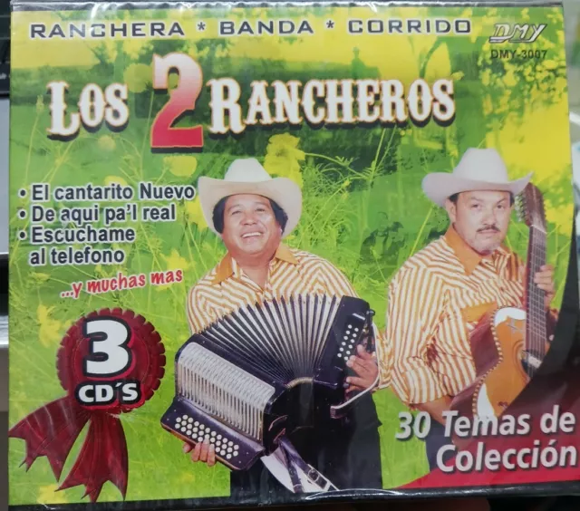 Los 2 Rancheros - Ranchera /Banda /Corrido (3CD's Box set Brand New)