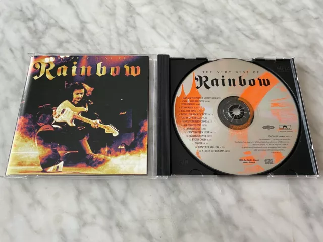 Rainbow The Very Best Of CD ORIGINAL 1997 Polydor Ritchie Blackmore, Deep Purple