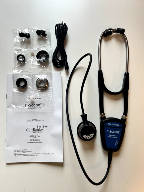 Cardionics E-Scope II Electronic Clinical Stethoscope