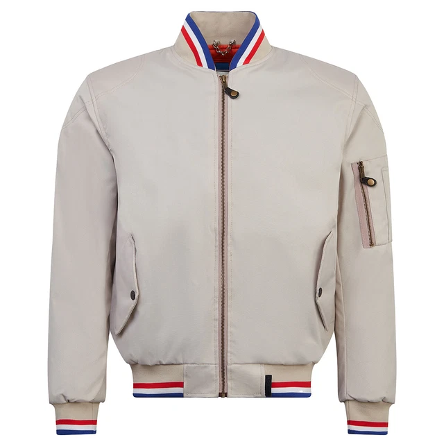 Spada Motorcycle Bomber Jacket Airforce 1 Royale Motorbike Urban Retro