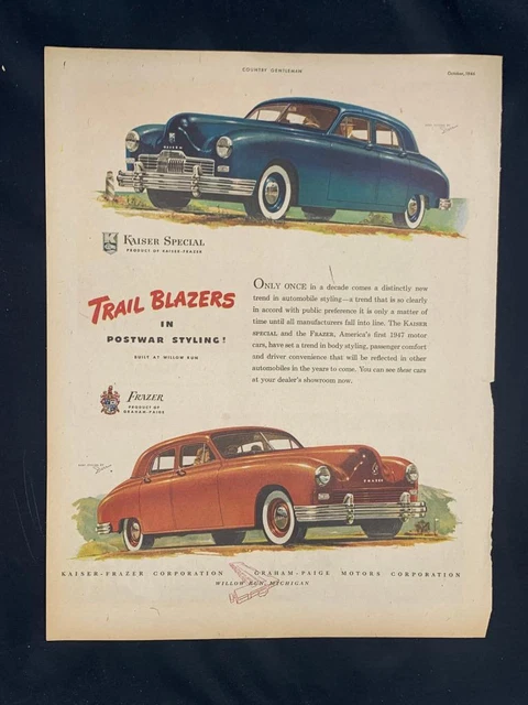 Magazine Ad* - 1947 - Kaiser-Frazer - (#10)