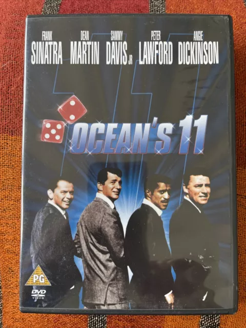 Ocean's Eleven 1960 Frank Sinatra/Dean Martin/Sammy Davis Jr (DVD, 2002)