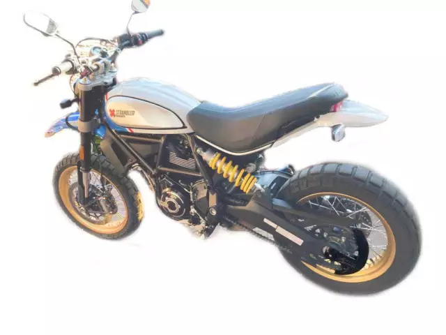 CleandisC Kettenschutz Triumph Scrambler 1200