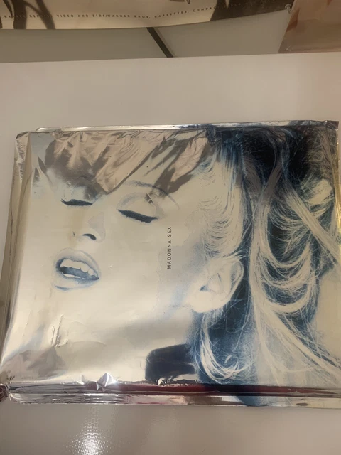 Madonna Sealed Sex Book First Edition Erotica 1992 Usa With Cd No Promo