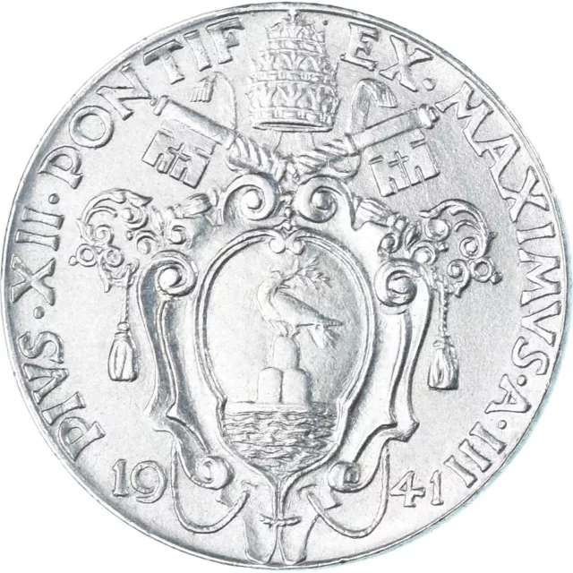 [#1149927] Coin, VATICAN CITY, Pius XII, 20 Centesimi, 1941, Roma, MS, Stainless