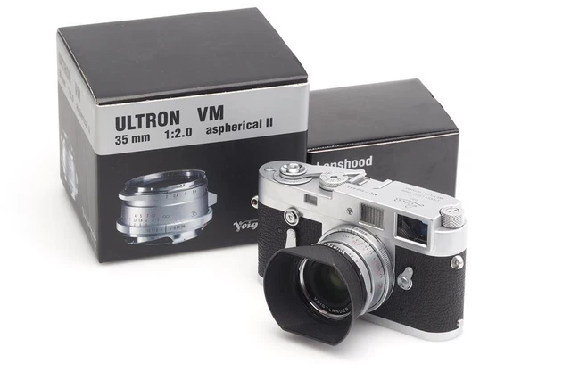 Leitz Leica M2 Chrome Button Rewind W.Ultron 2/35mm Asph II (1685820932)