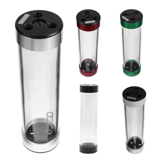 Serbatoio Di Raffreddamento Ad Acqua Tosuny Da 1,25 Litri In Acrilico Trasparente - Per PC Gaming E Workstation