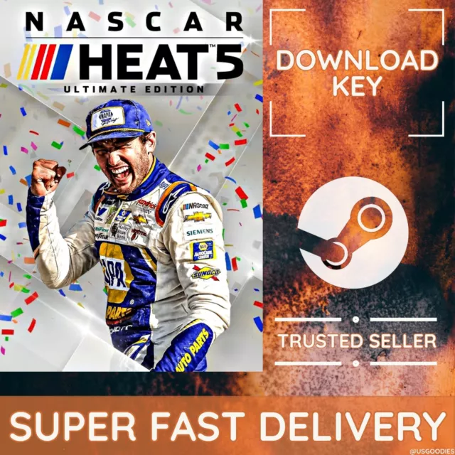 NASCAR Heat 5 - Ultimate Edition - [2021] PC STEAM KEY 🚀 SAME DAY DISPATCH 🚚