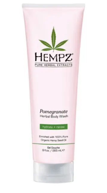 Hempz Pomegranate Herbal Body Wash - 9 oz