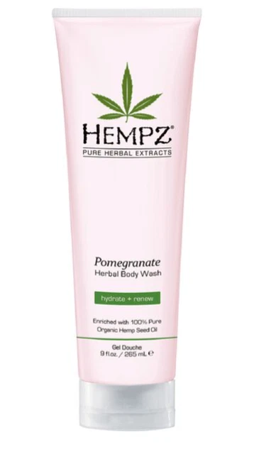 Hempz Pomegranate Herbal Body Wash - 9 oz