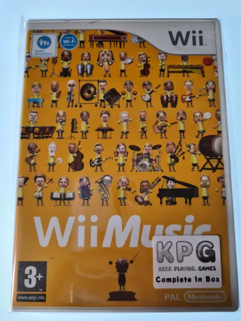 Wii Music (Nintendo Wii) PAL UK Complete with Manual