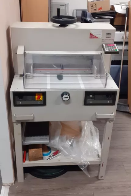 Ideal 4810-95 EP Guillotine | Electric Paper Cutter | SRA3 Cutter