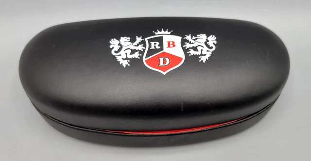 Rebelde Rbd Logo Shield Crest Black Glasses Sunglasses Storage Case Holder