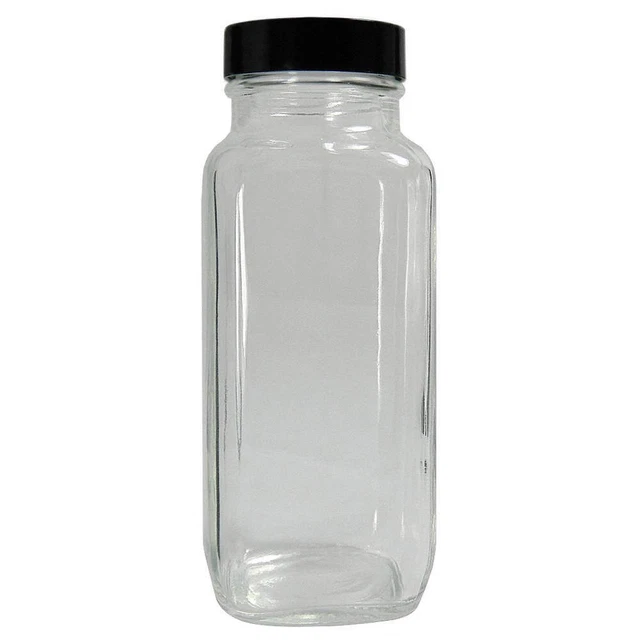 QORPAK GLC-01325 Bottle,120mL,Glass,Wide,PK120