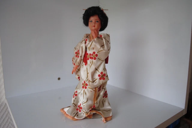 Poupée Chiffon Sarah Kay – Pedigree En Boîte, Vintage Japon, 14 Cm