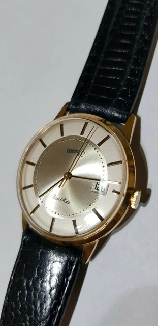 OROLOGIO EBERHARD Oro Kt18 Royal Matic D'epoca EUR