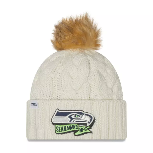 New Era Fille SIDELINE Bonnet Beanie - Seattle Seahawks