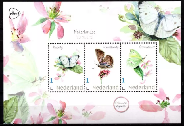 Nederland 2019 Postset 3642 Nederlandse vlinders - in envelop