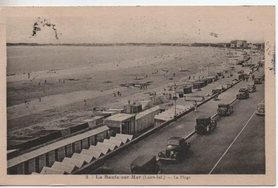 CPA - LA BAULE-sur-MER - La Plage