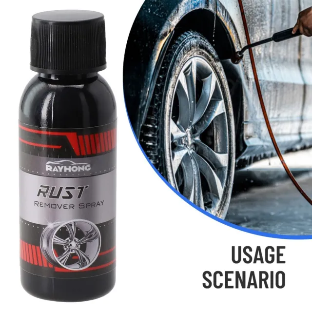 Spray antiruggine rimuove ruggine persistente su auto e parti macchina