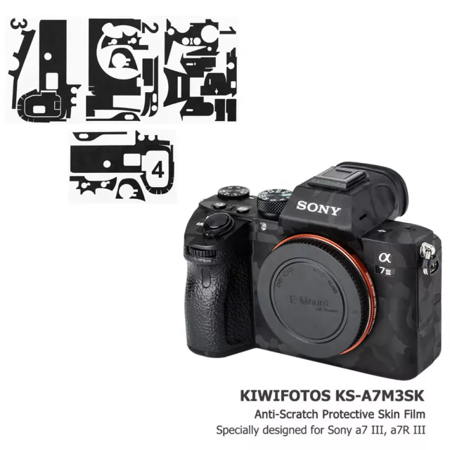 Anti-Scratch 3M Camera Skin Protector Film Cover fr Sony A7III A7RIII A7M3 A7RM3