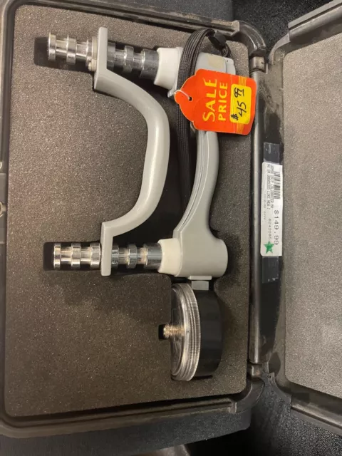 Sammons Preston JAMAR Hydraulic Hand Dynamometer Case 0-200lbs 6242085