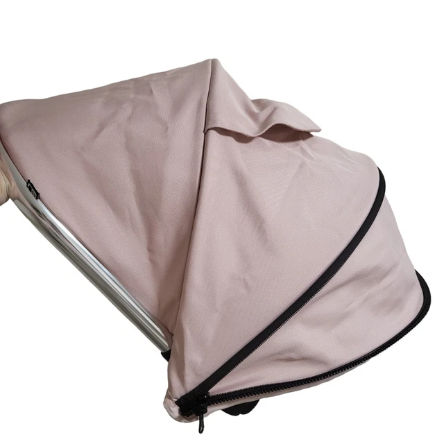 MOTHERCARE JOURNEY PRAM CARRYCOT Canopy Hood In Pale Pink 19.99 PicClick UK