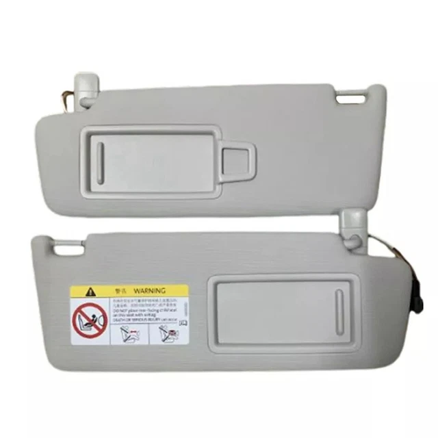 Beauneo Pare-Soleil Intérieur Voiture Côté Gauche Pour Peugeot 301 Et C3 - 98038433DS, Gris, Protection UV Et Anti-Éblouissement