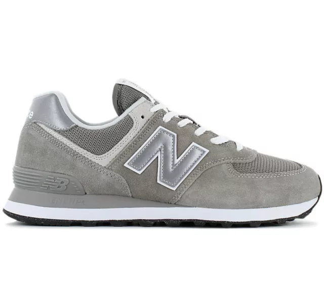 New Balance Classic ML 574 EVG Herren Sneaker Grau Sport Freizeit Schuhe NEU