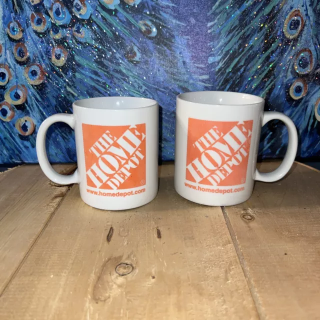 Lot Of 2 Collectibles Home Depot Mugs