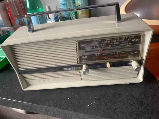 Vintage Poste récepteur radio transistors Optalix Studio 60.70's 2