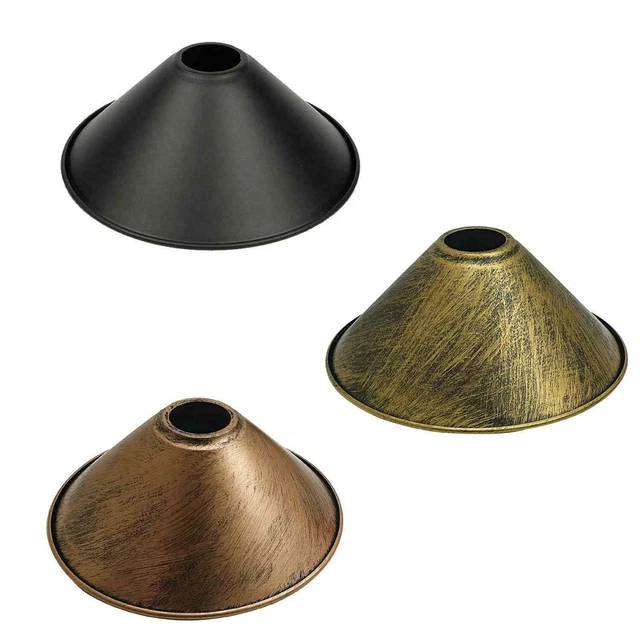 Lampe Suspension Abat-jour Design Industriel – Style Loft Atelier, Métal, Ampoule E27, Neuve