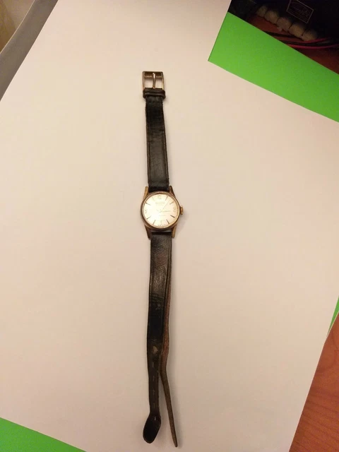 LEIJONA AS 1130 17 Jewels Orologio Vintage Uomo / Da riparare to repair