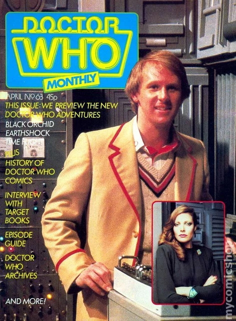 Doctor Who Magazine #63 FN 1982 Stock Image