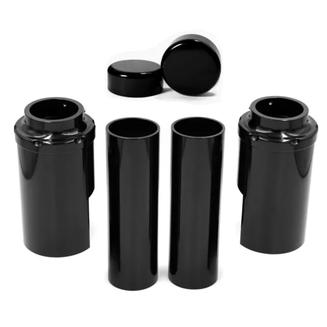 IRON OPTICS Gabelcover Gabel Cover Set für Harley Davidson Sportster D 39mm