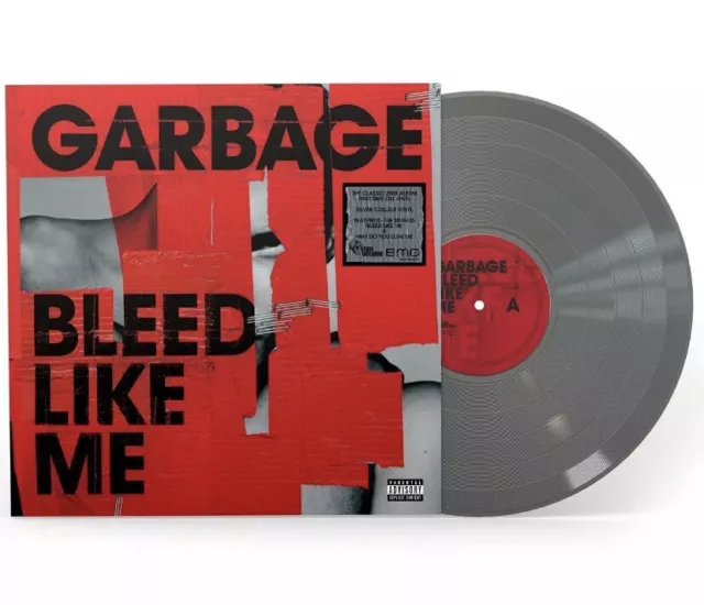 GARBAGE - Bleed Like Me (2024) NEW SILVER VINYL LP. NEW REISSUE EDITION