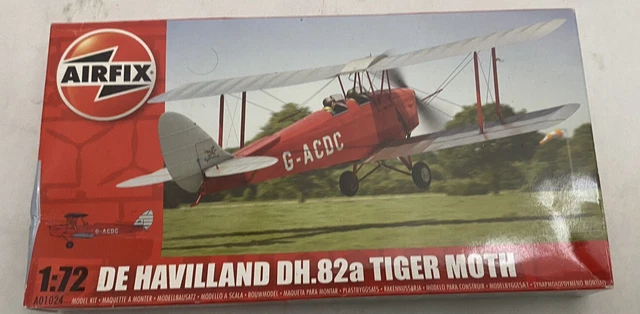Airfix #*A01024 De Havilland DH.82a Tiger Moth 1:72 SCALE JF/LR