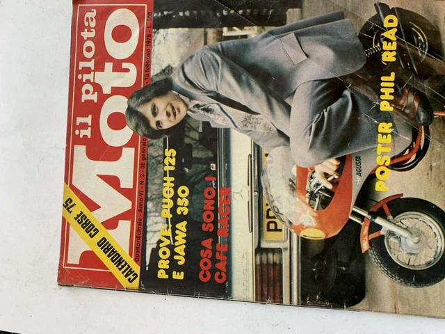 Il Pilota Moto 30 Gen-13 Feb 1975 Puch 125 Jawa 350