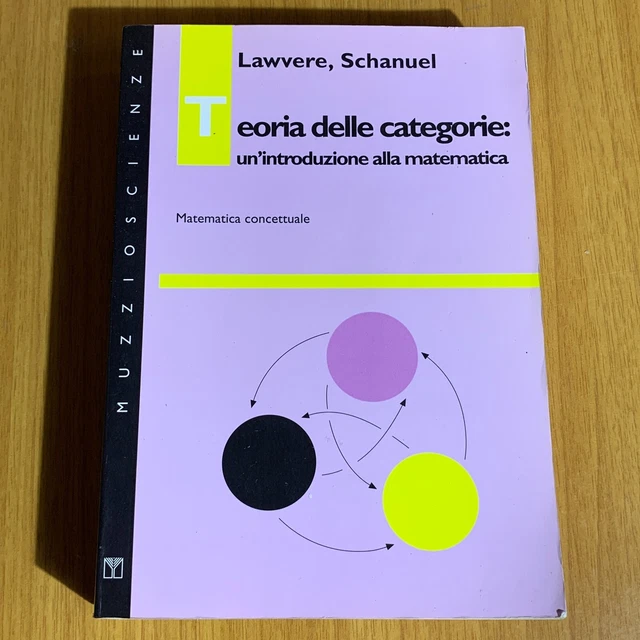 TEORIA DELLE CATEGORIE introduzione alla matematica. Lawvere Schanuel
