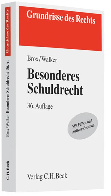 Besonderes Schuldrecht - Hans Brox