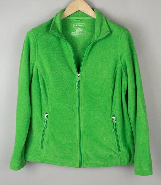 L.L.Bean Uomo Polartec Zip IN Pile Felpa TAGLIA S