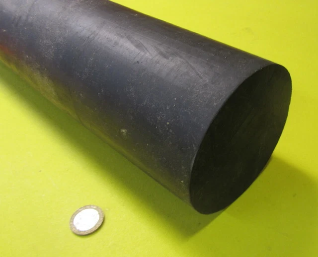 Neoprene Rod, 75A, Black 4.0" Dia. x 36" Length