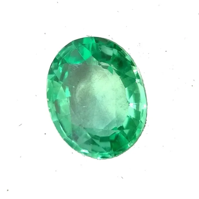 Tormalina verde naturale Paraiba da 11,80 ct gemma certificata VVS a taglio... 3