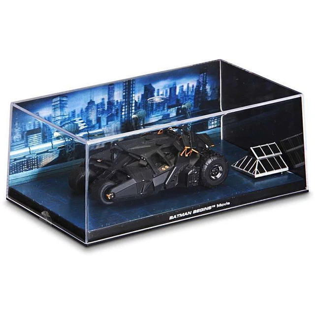 Batmobile Animated Series - Modèle Réduit 1/43 Eaglemoss Avec Figurine Batman - Occasion (boîte Cassée)