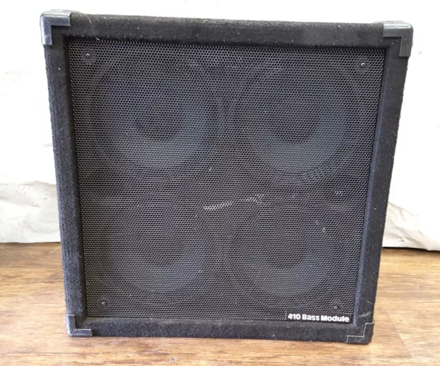 Hartke Transient Attack XL Series 410 Bass Module 4x10 Speaker Cabinet HS410B Hartke Transient Attack XL Series 410 Bass Module 4x10 Speaker Cabinet HS410B