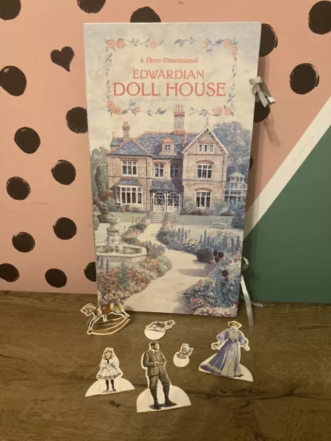 An Edwardian Doll's House: A Three Dimensional Pop-Up Book Vintage 1995