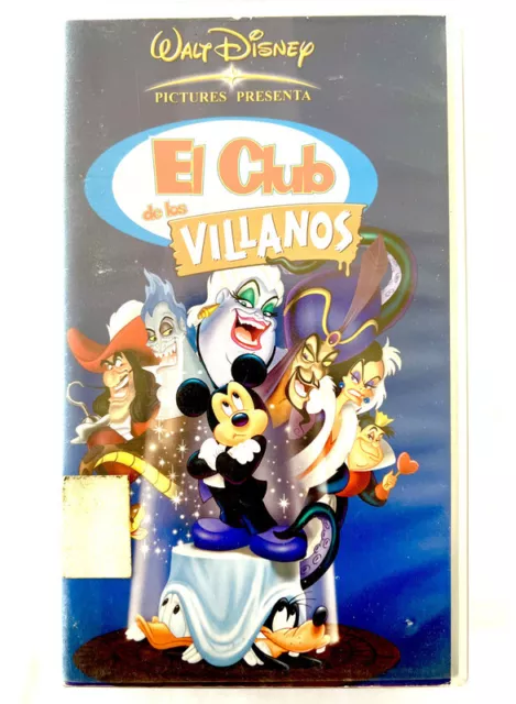 El Club De Los Villanos Pelicula Completa Perfecto Estado Vhs