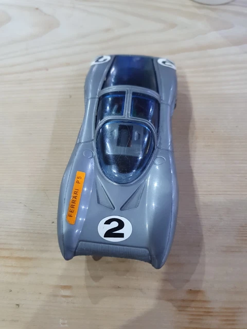 Lot 2 Voitures Circuit Polistil Batman Batmobile Et Joker Van Slot Car