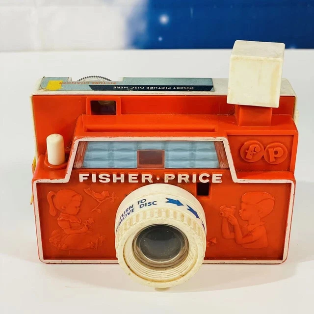 VINTAGE TOY 1968 FisherPrice picture story camera Viewer 7.94 PicClick
