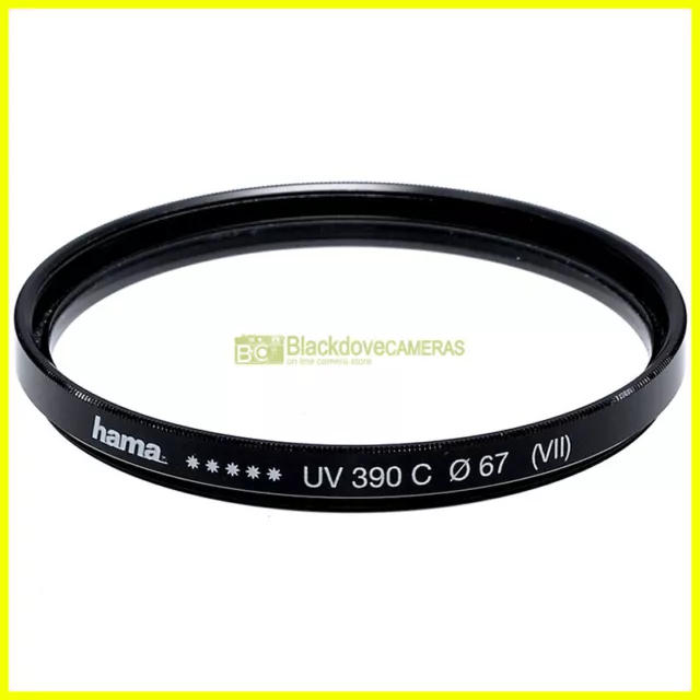 67mm Filtro UV 390 C (VII)  Hama per obiettivi a vite M67 UltraViolet filter